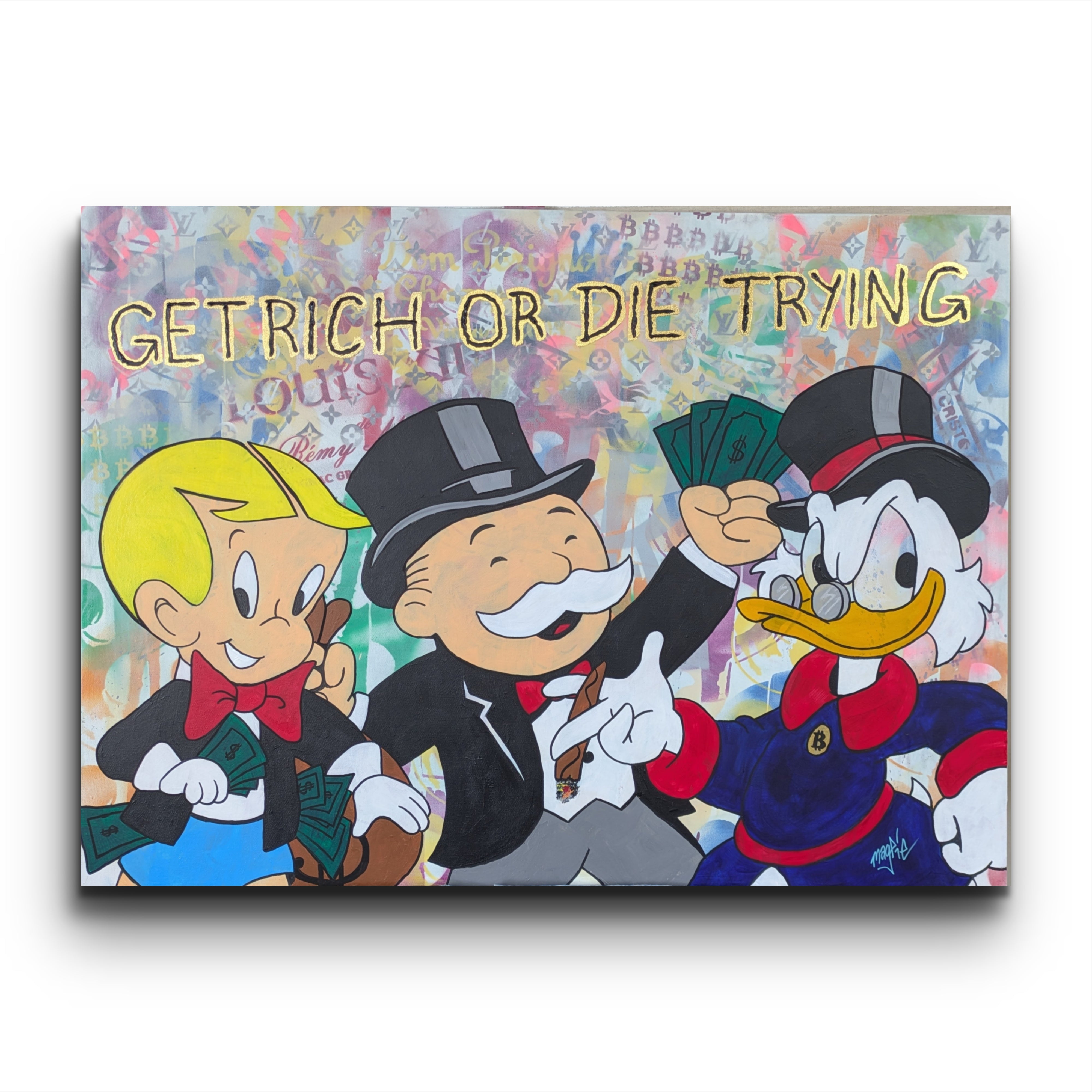 Billionaires by magpie art