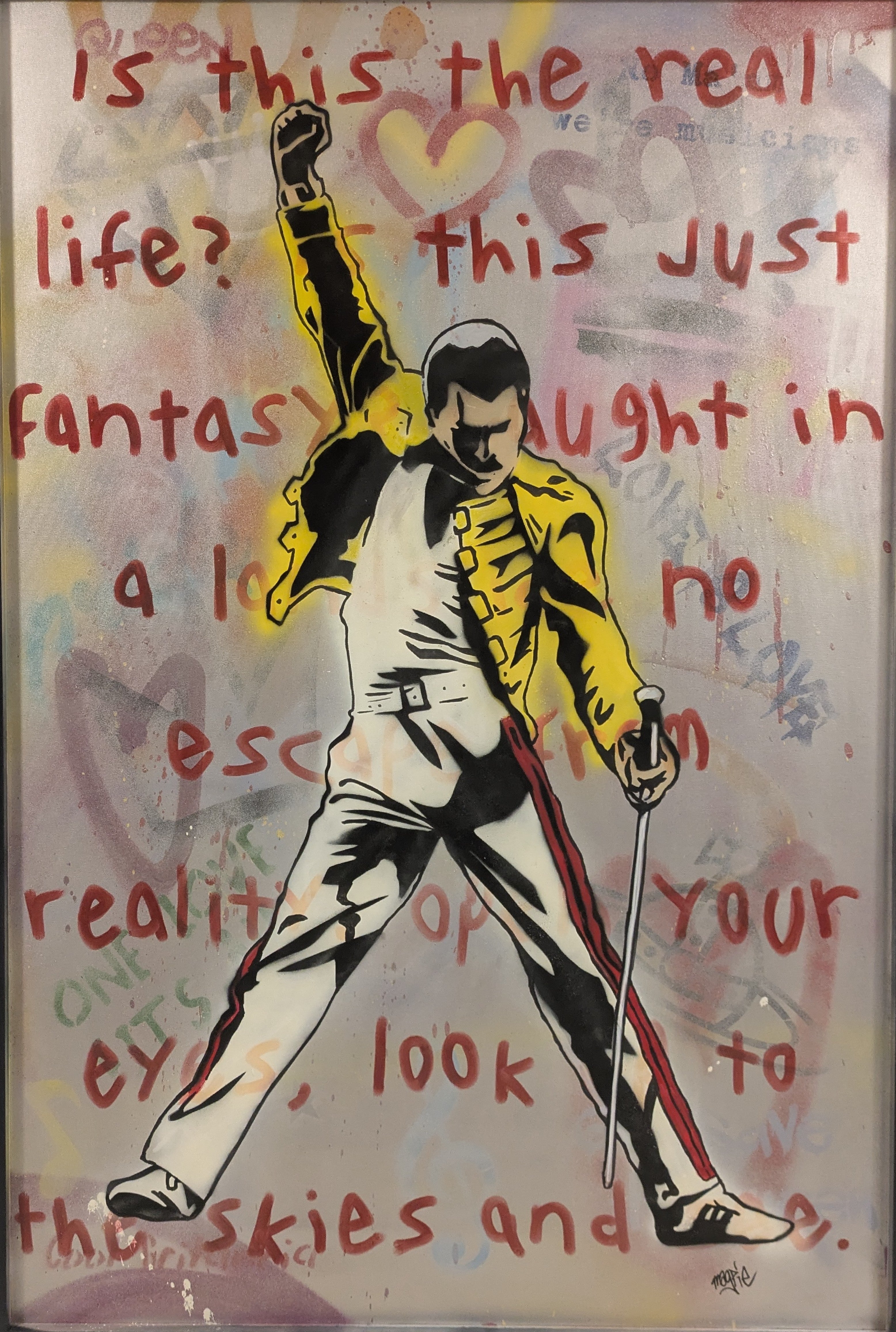 freddie mercury by magpie art