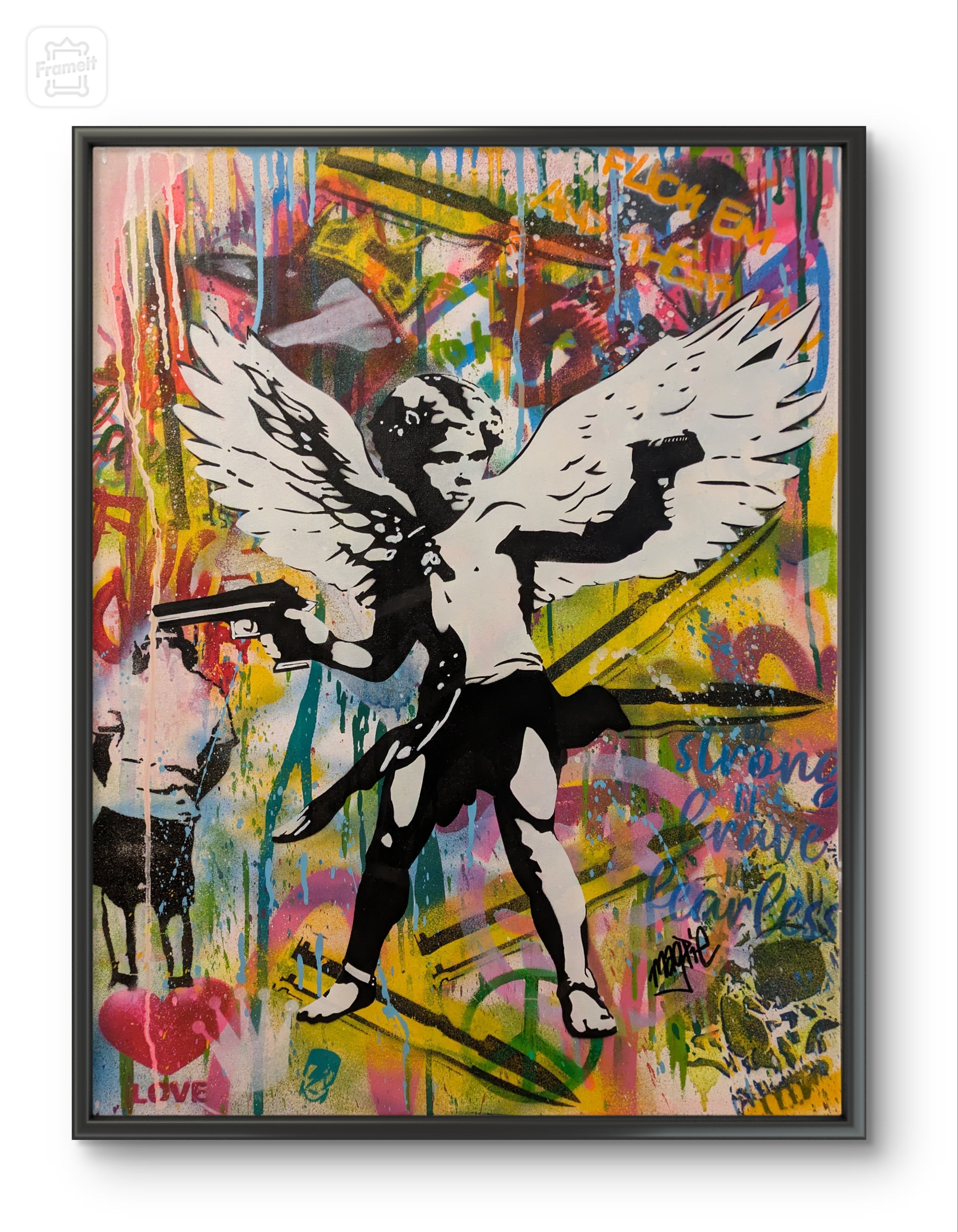 Magpie art Cupid bastard