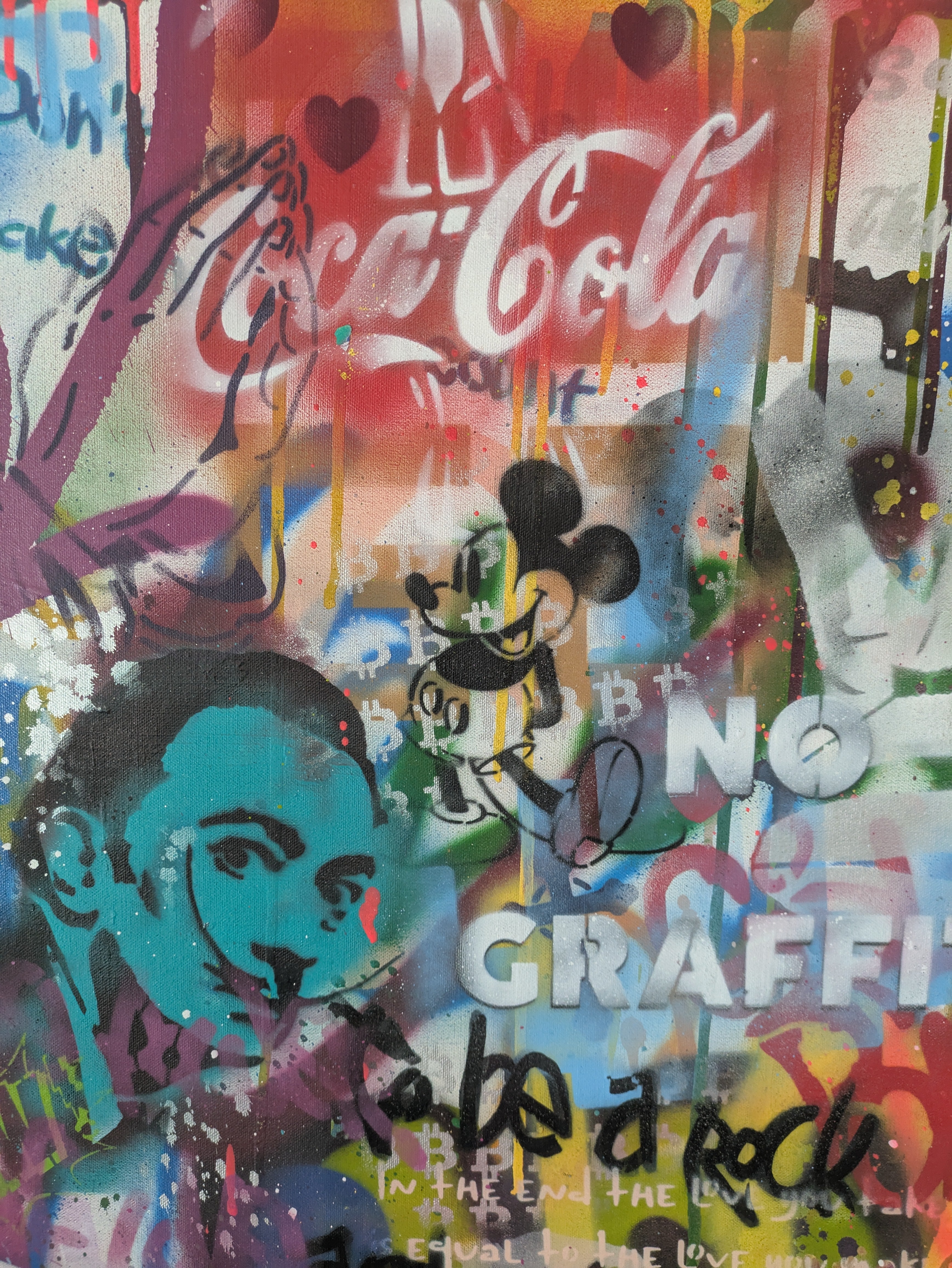 Magpie art street pop uk