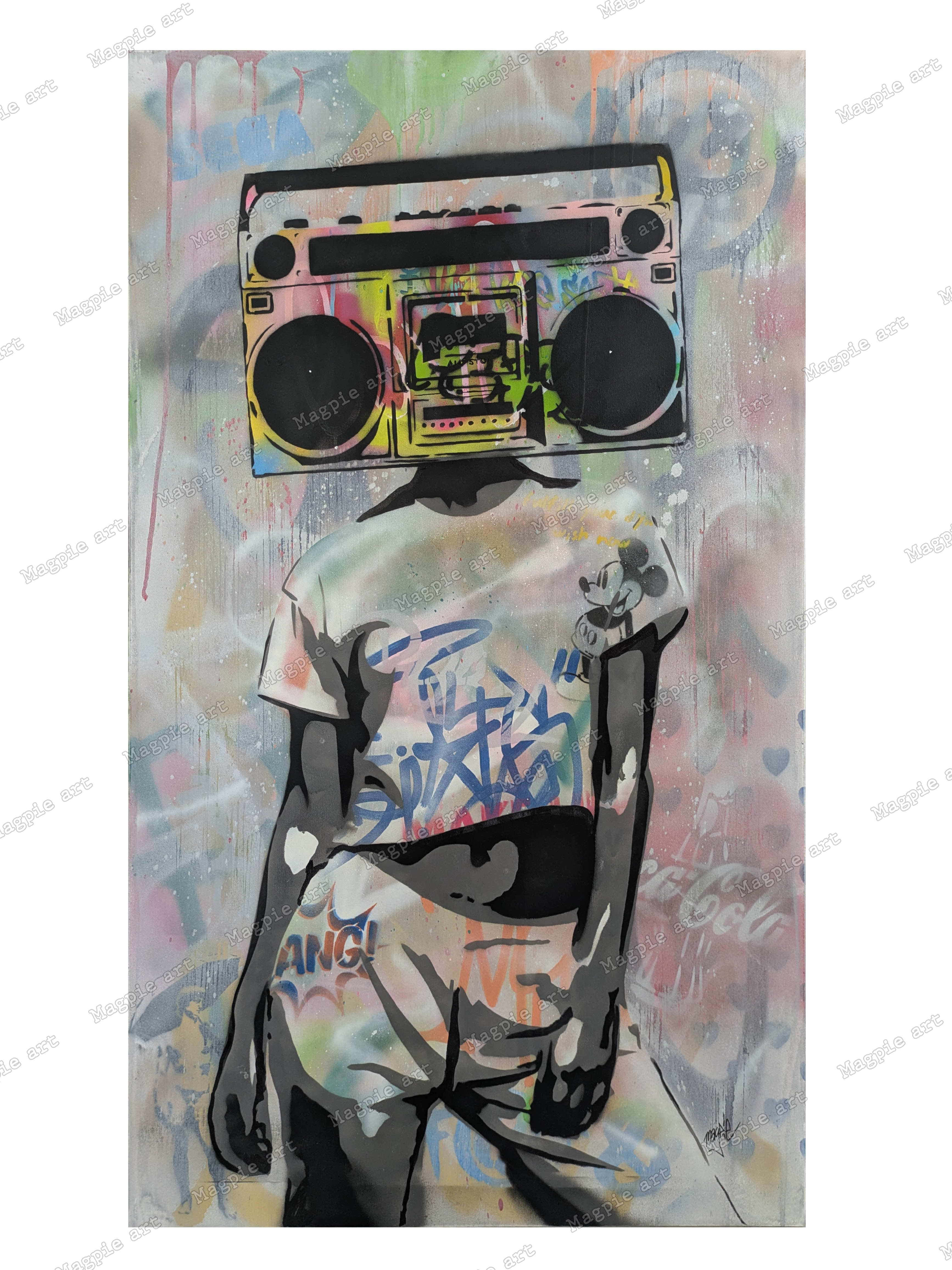 Magpie art Radiohead