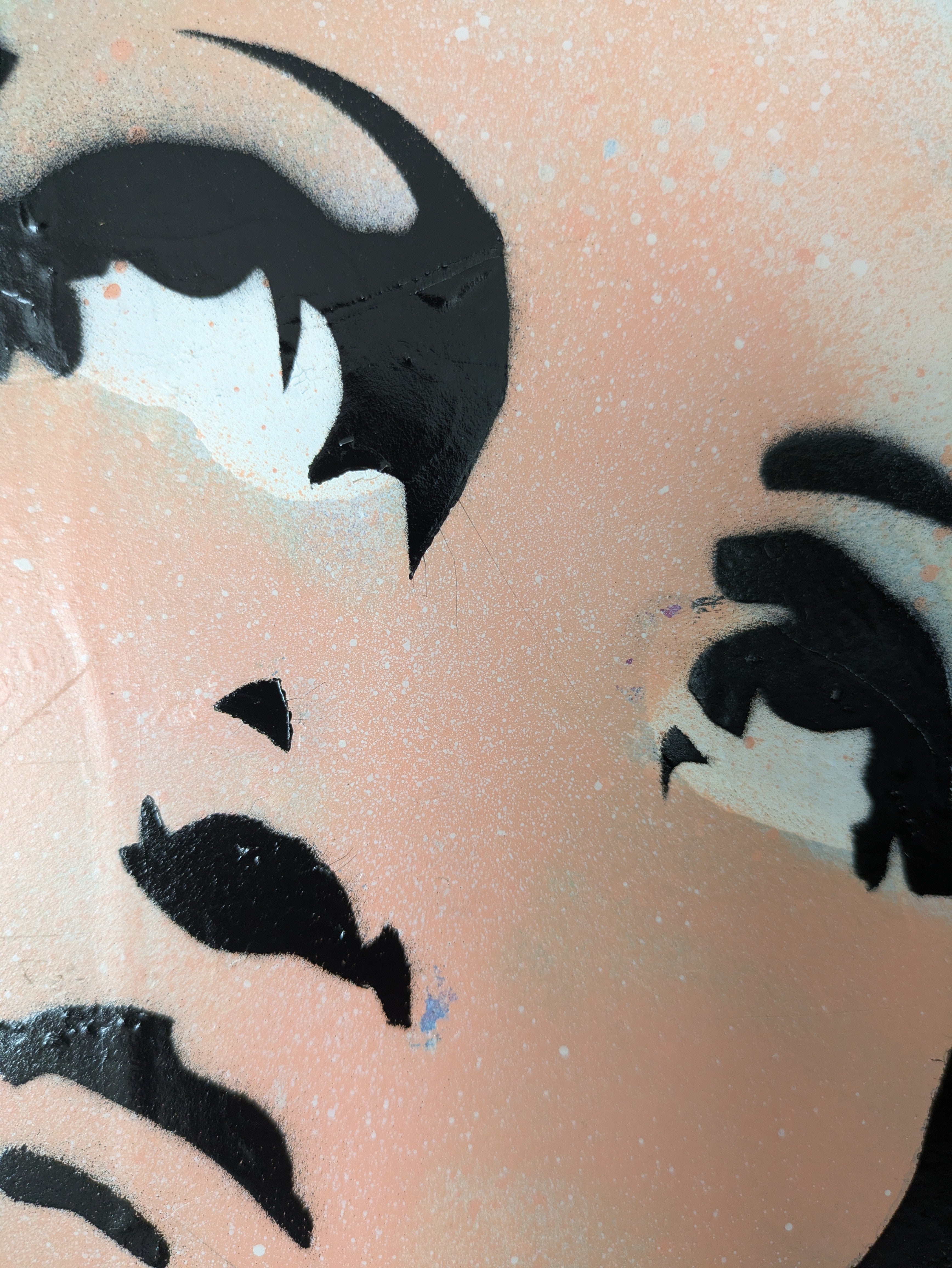 magpie art virgin mary