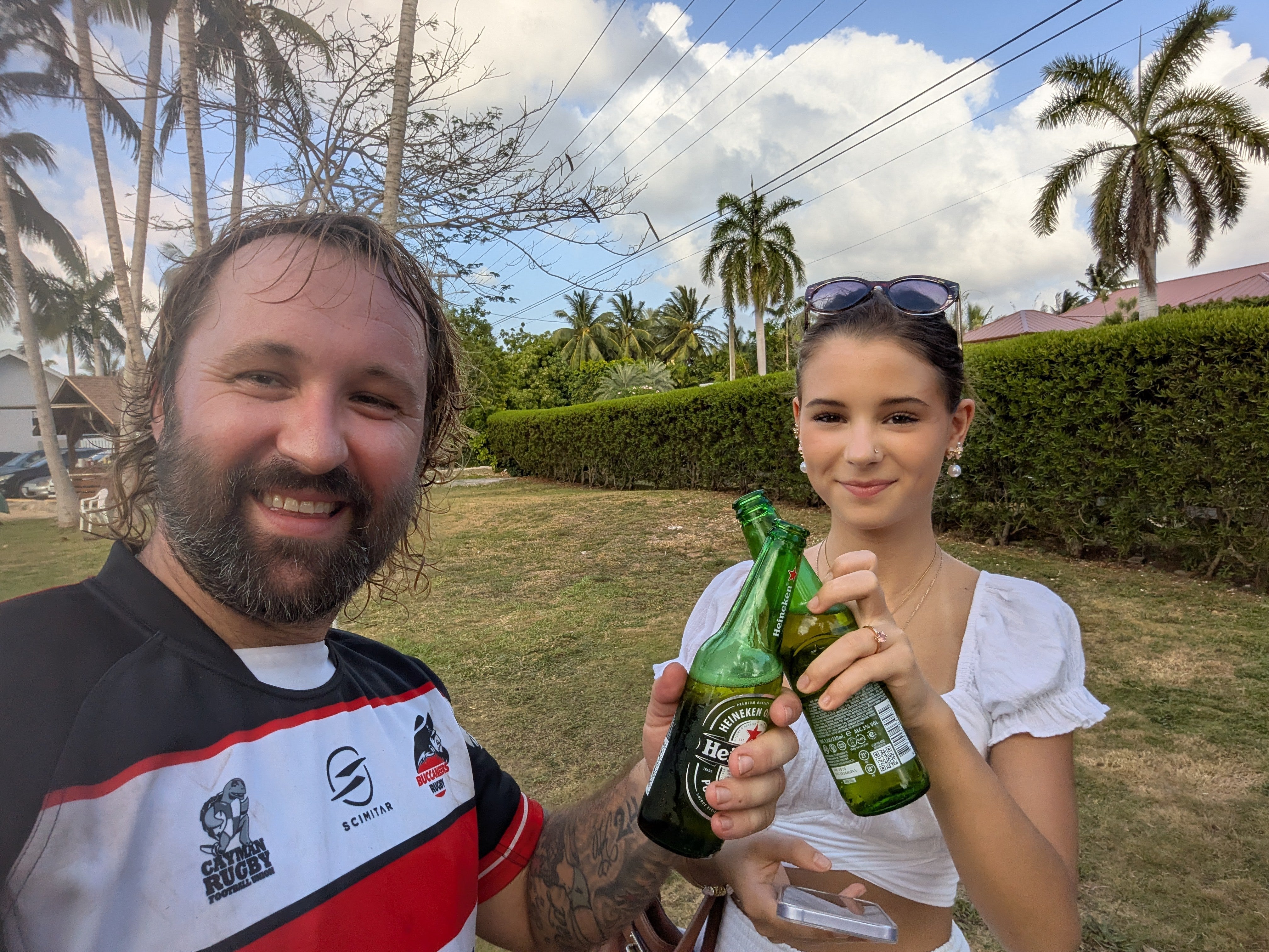 Steve Dann cayman rugby seaford magpie art