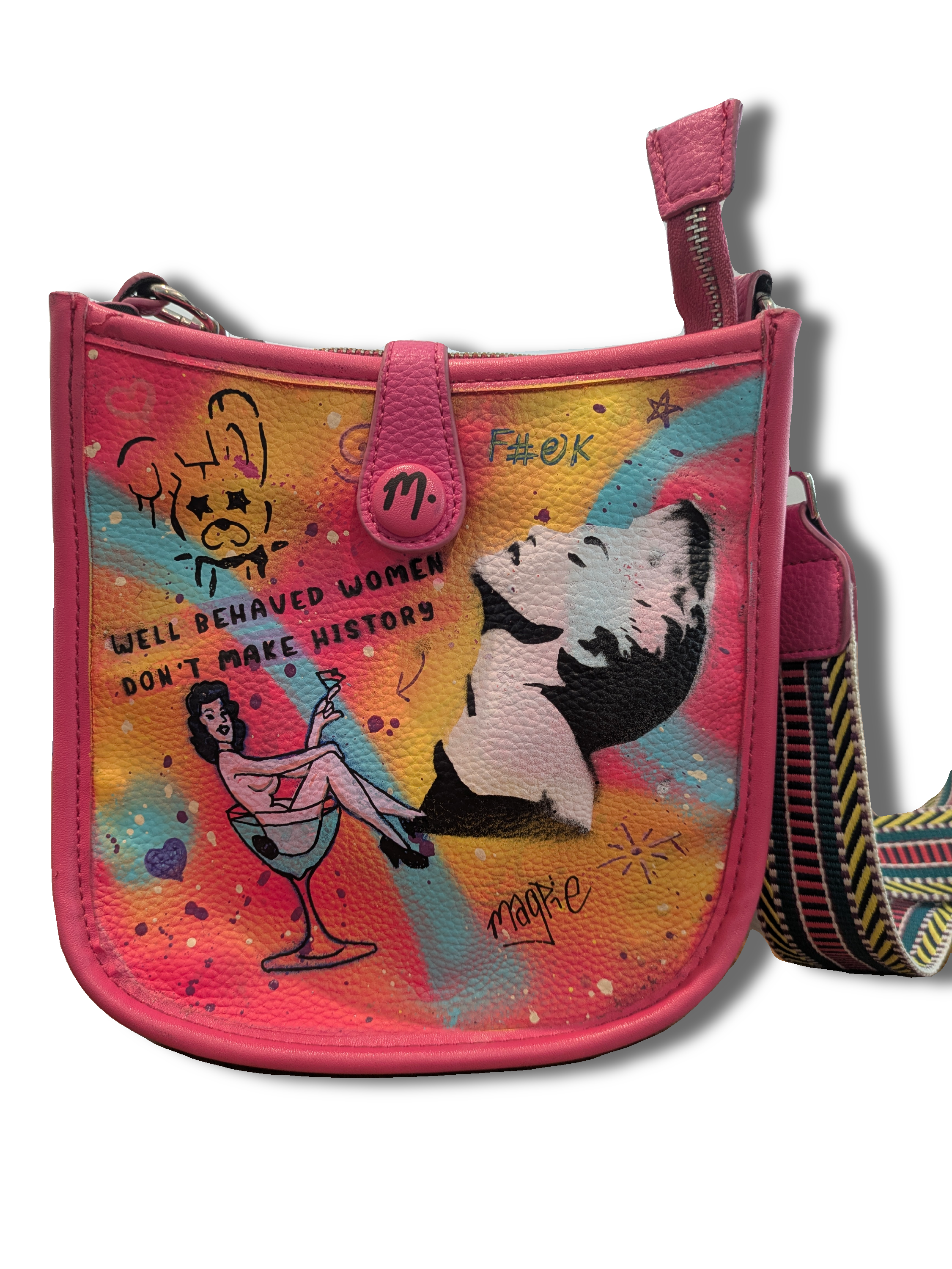 Original artwork accessory - Well behaved bag