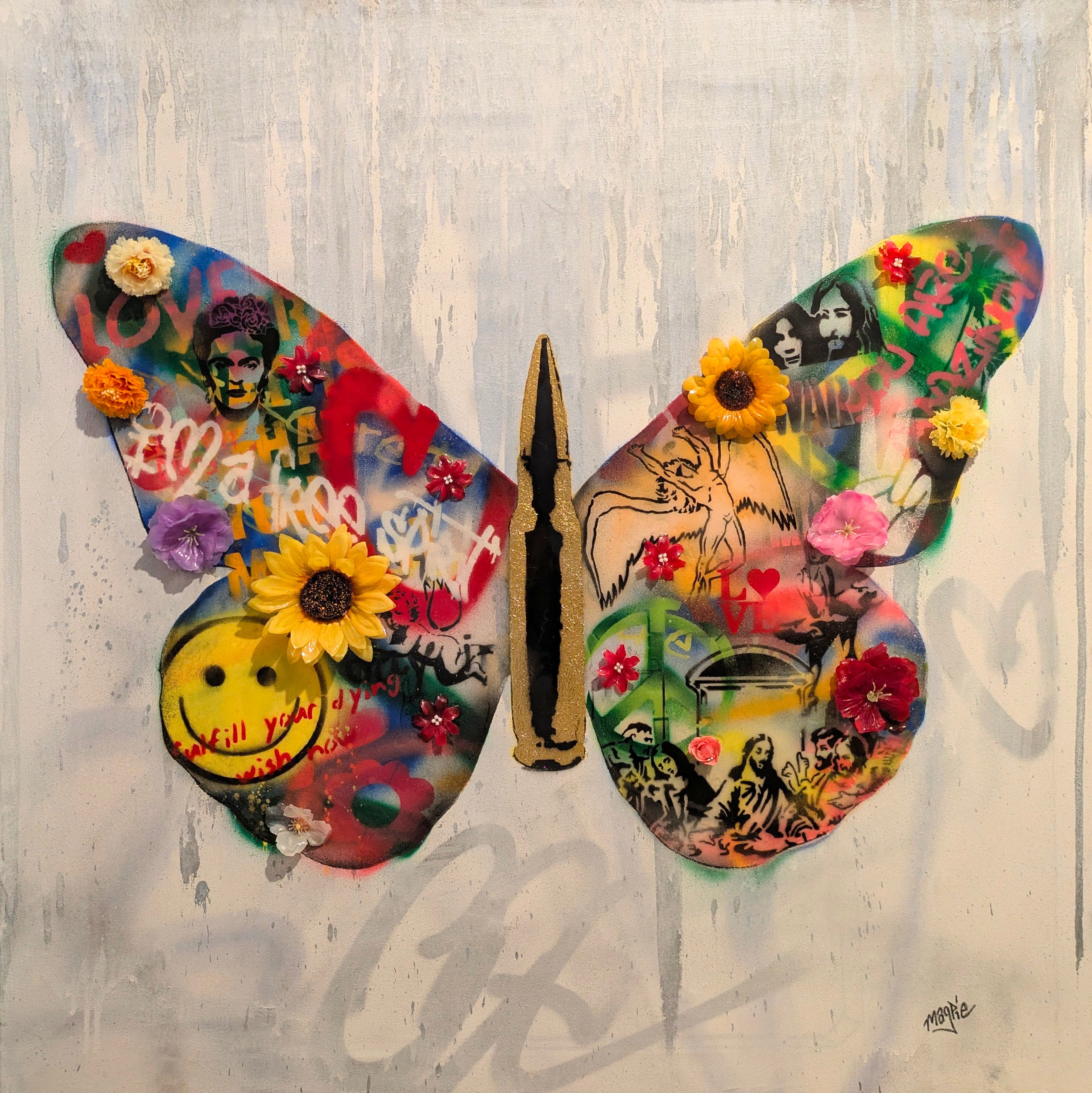 Original - Bullet with butterfly wings