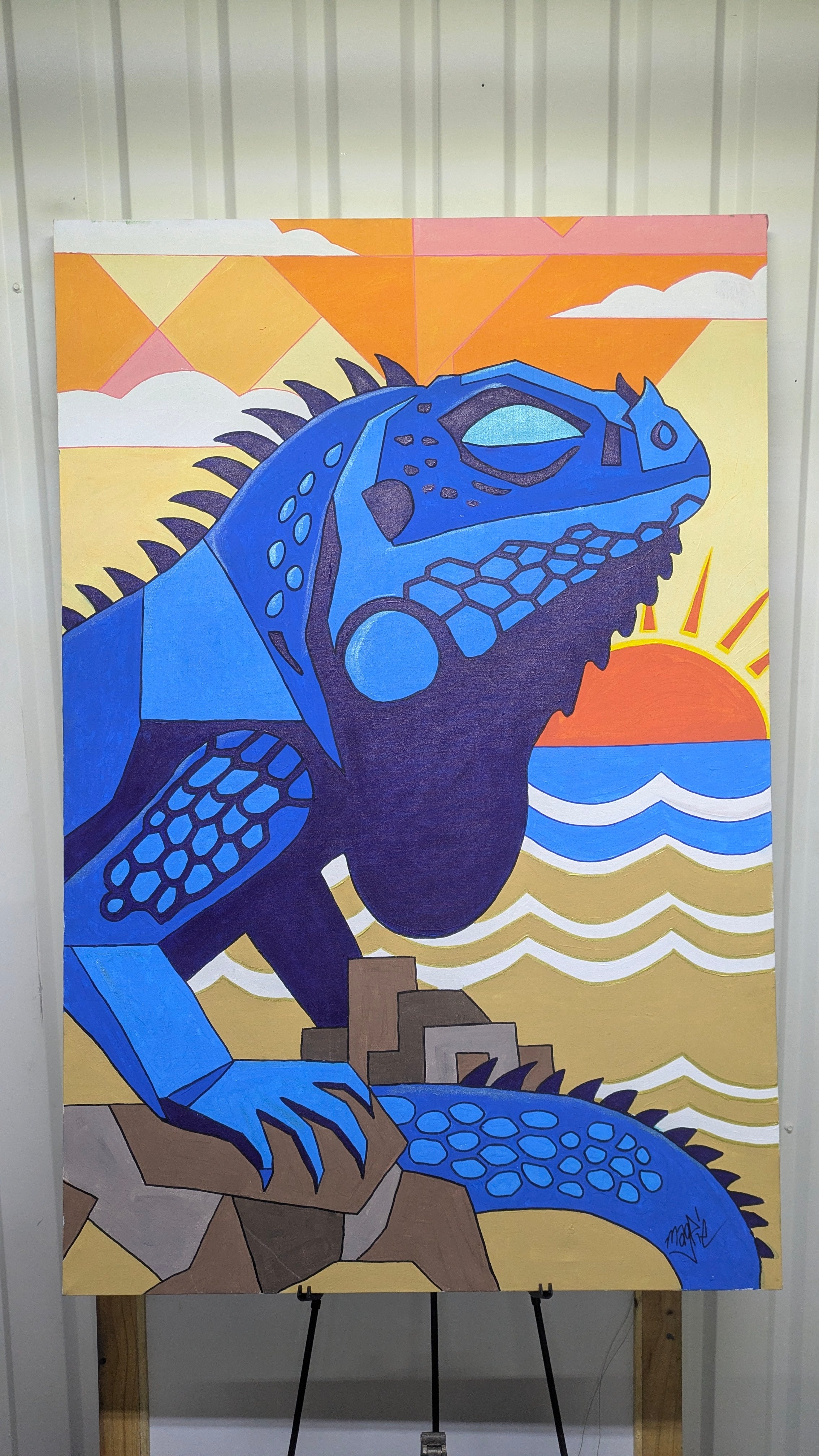 Original - Blue Iguana