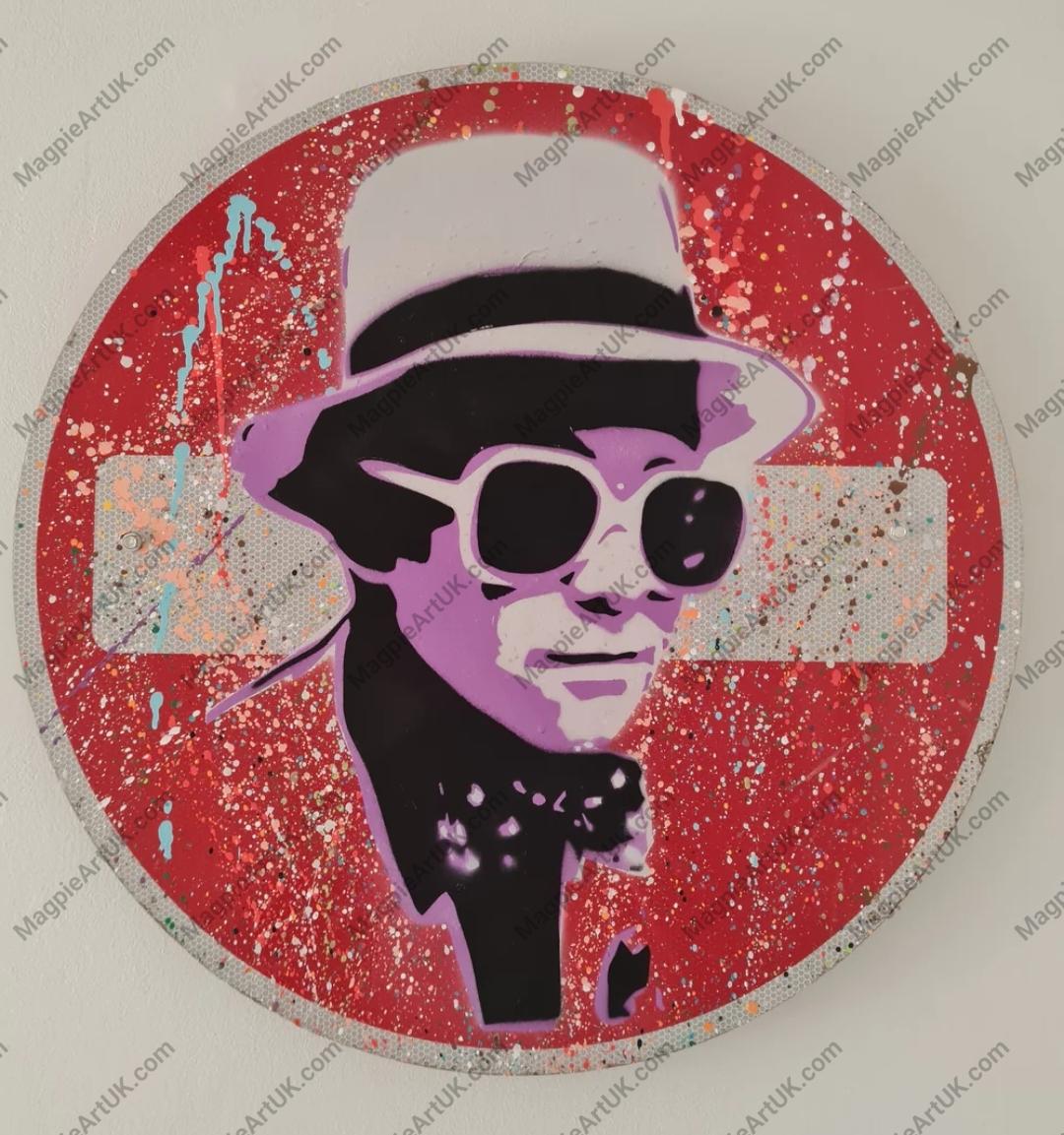 Magpie art Elton john