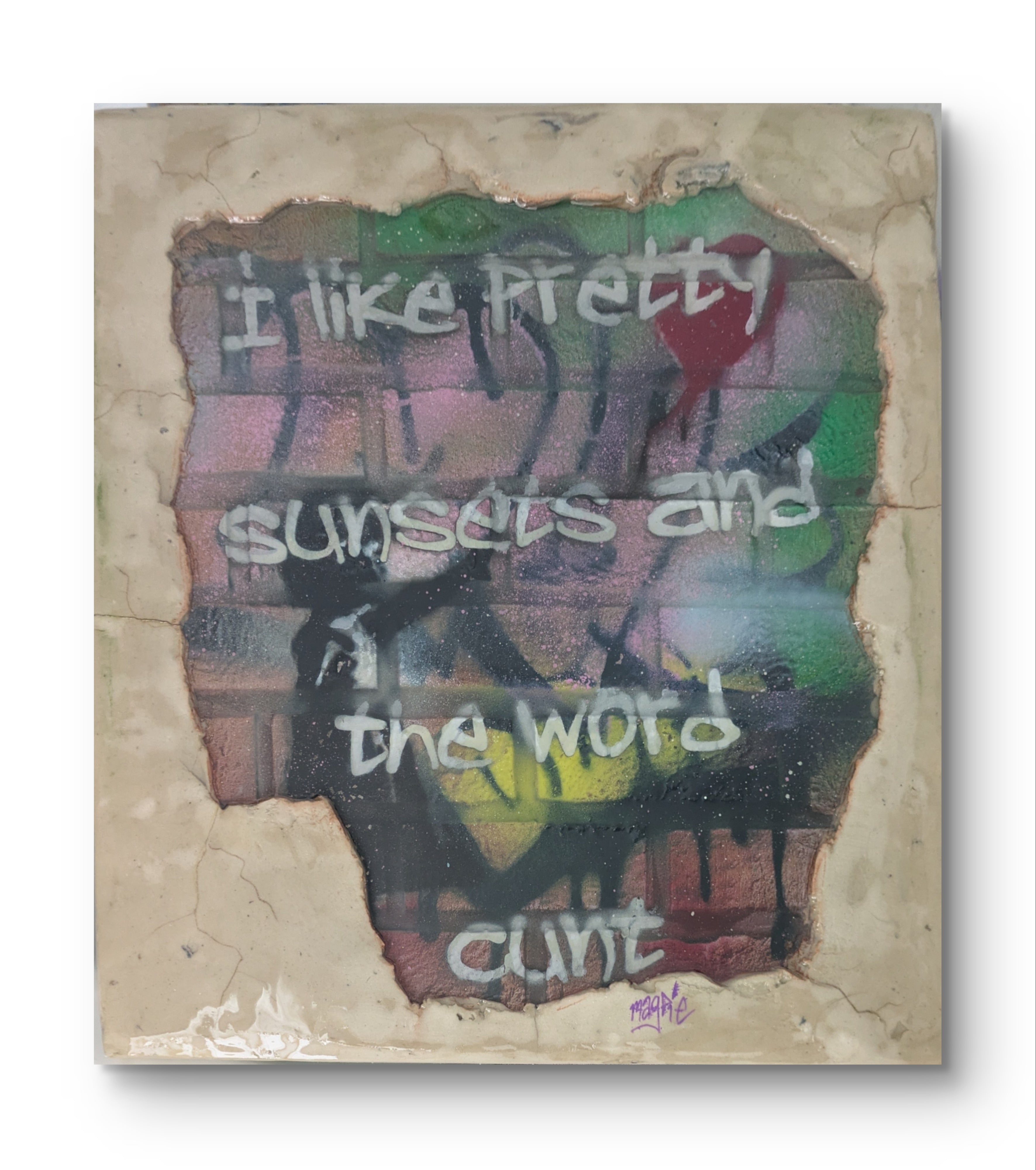 Graffiti art by magpie