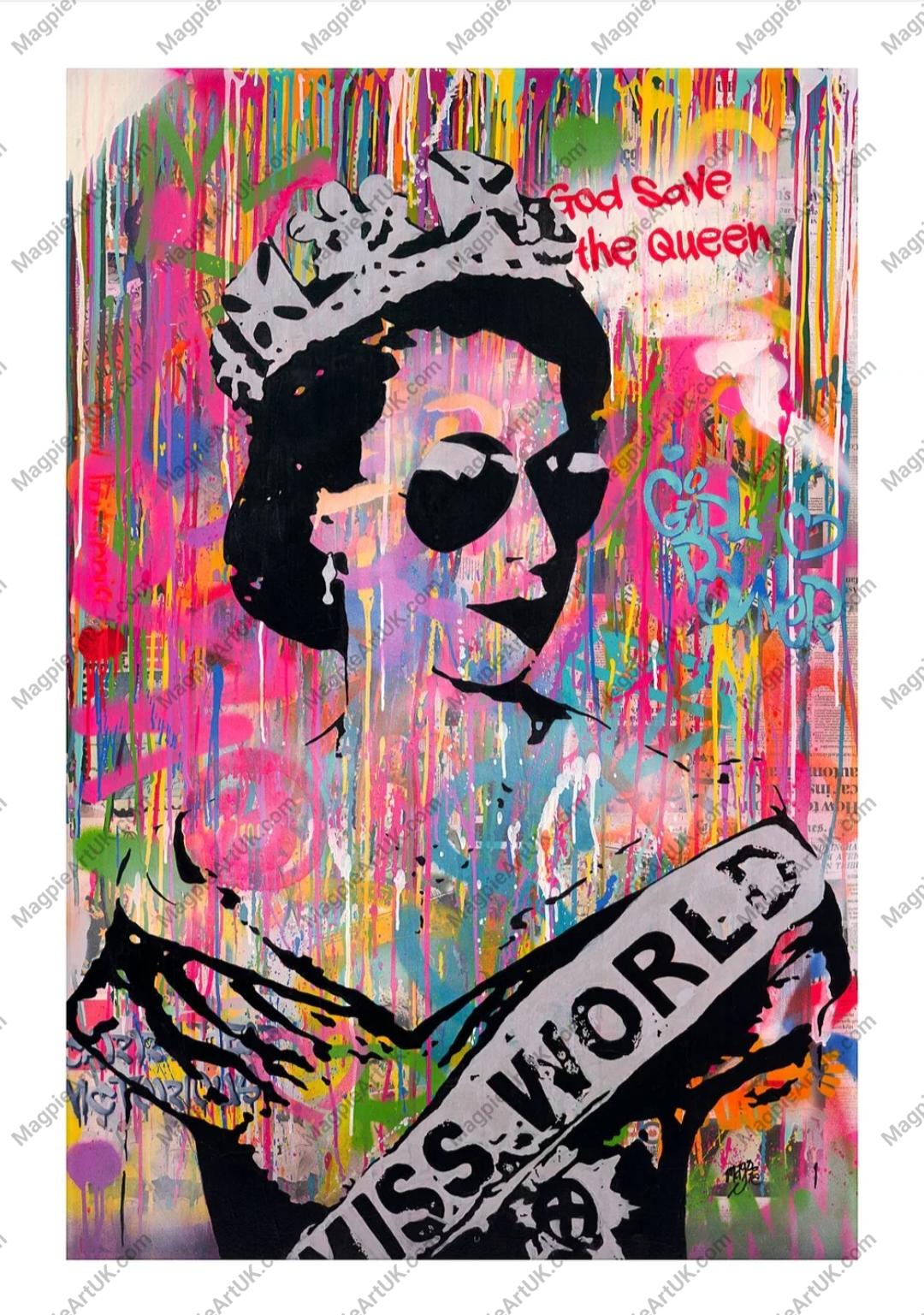 Queen Elizabeth 2 Miss World - Limited Edition Prints