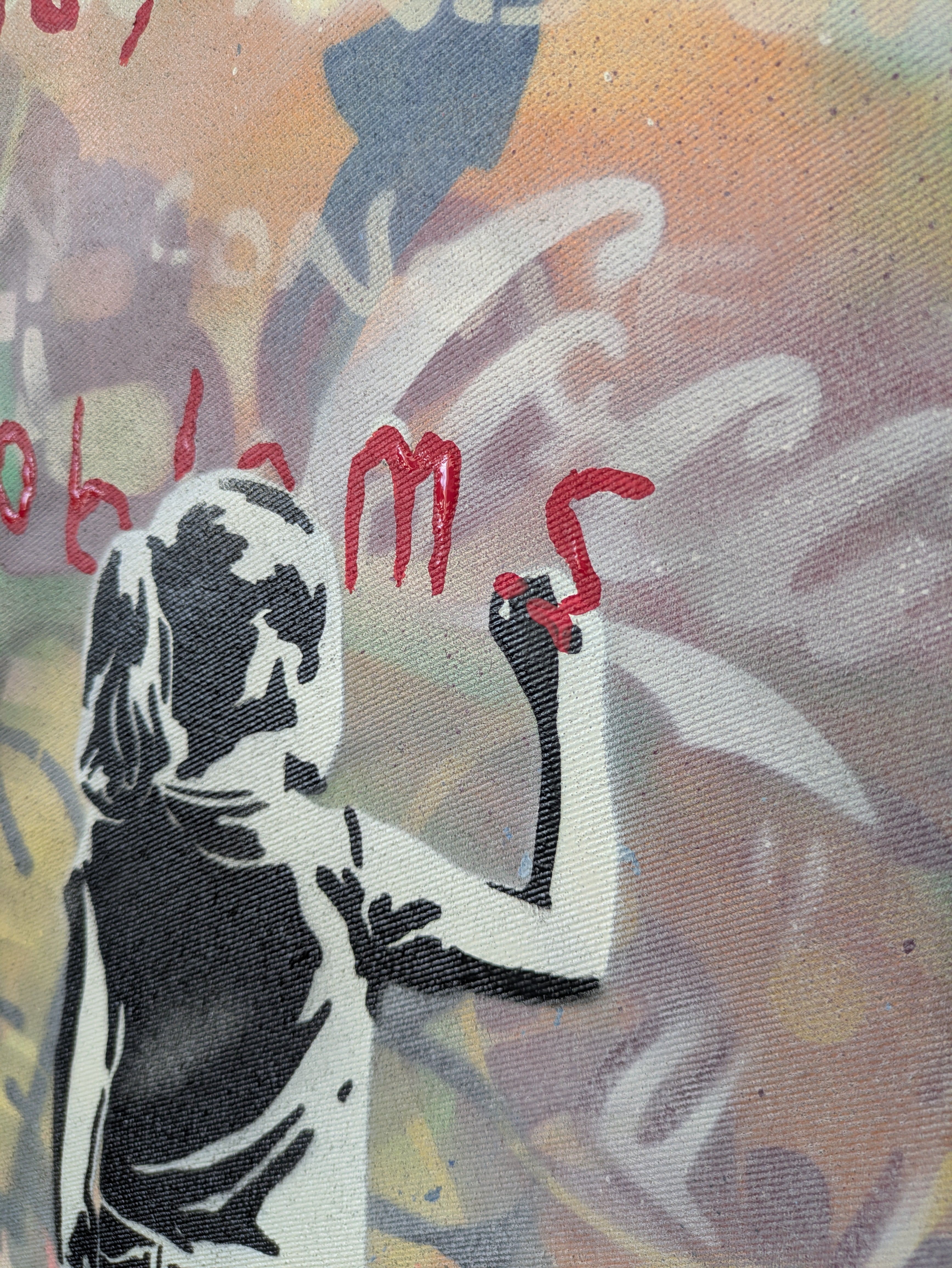 Magpie street pop art