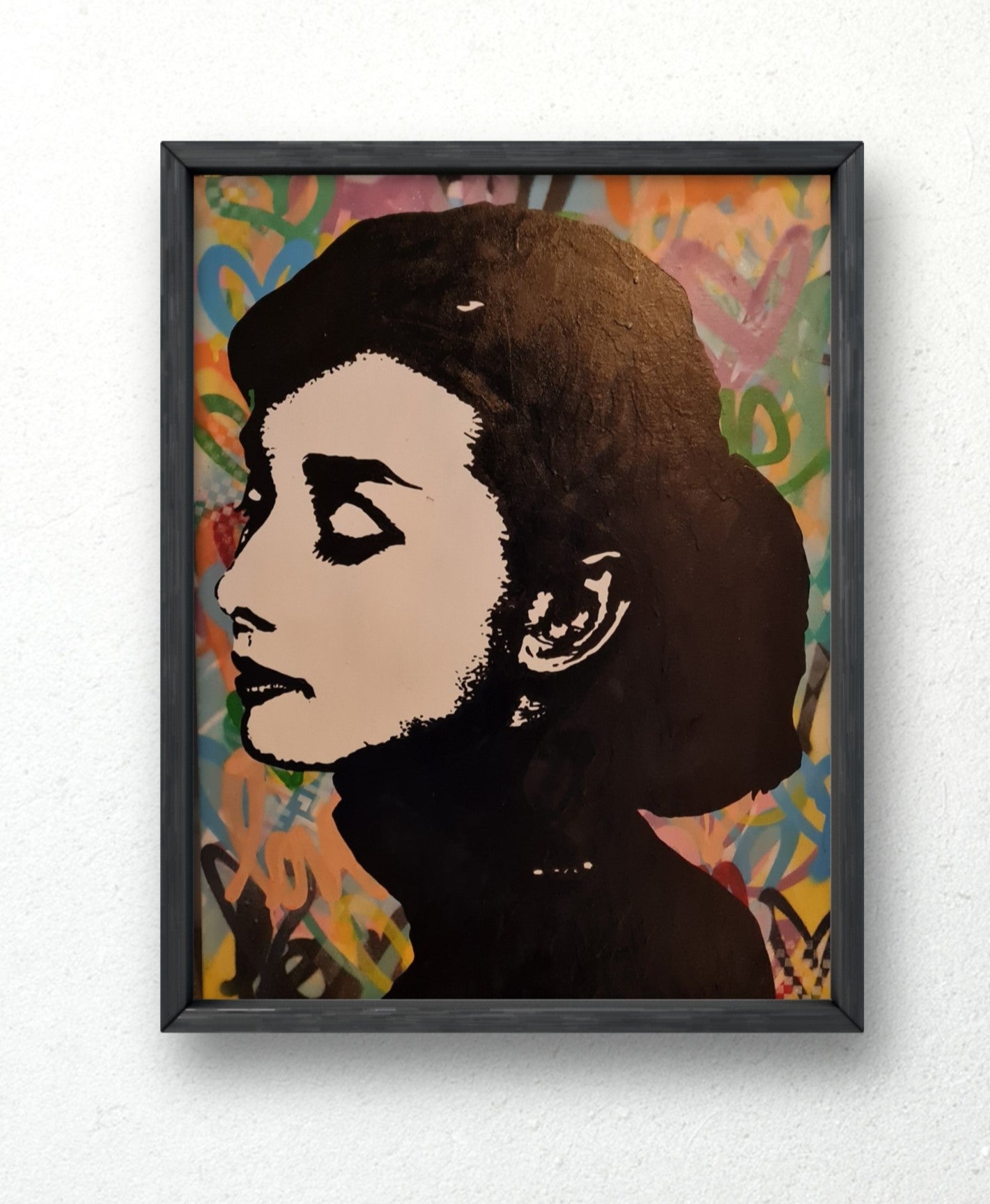 magpie art audrey hepburn