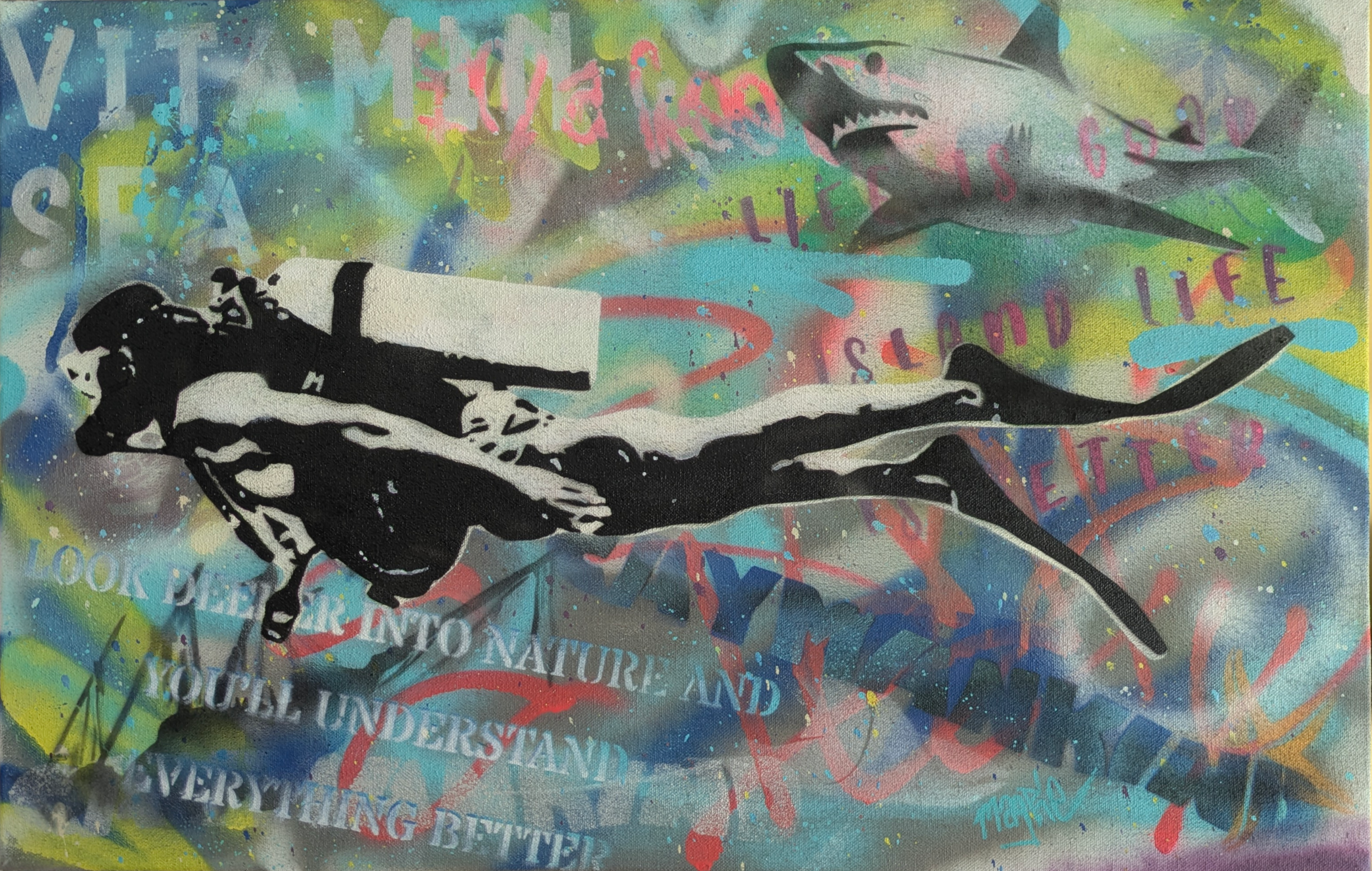Original - Caribbean diver